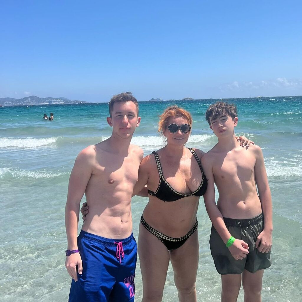 Las fotos de Nancy Pazos y sus hijos en Turquía
