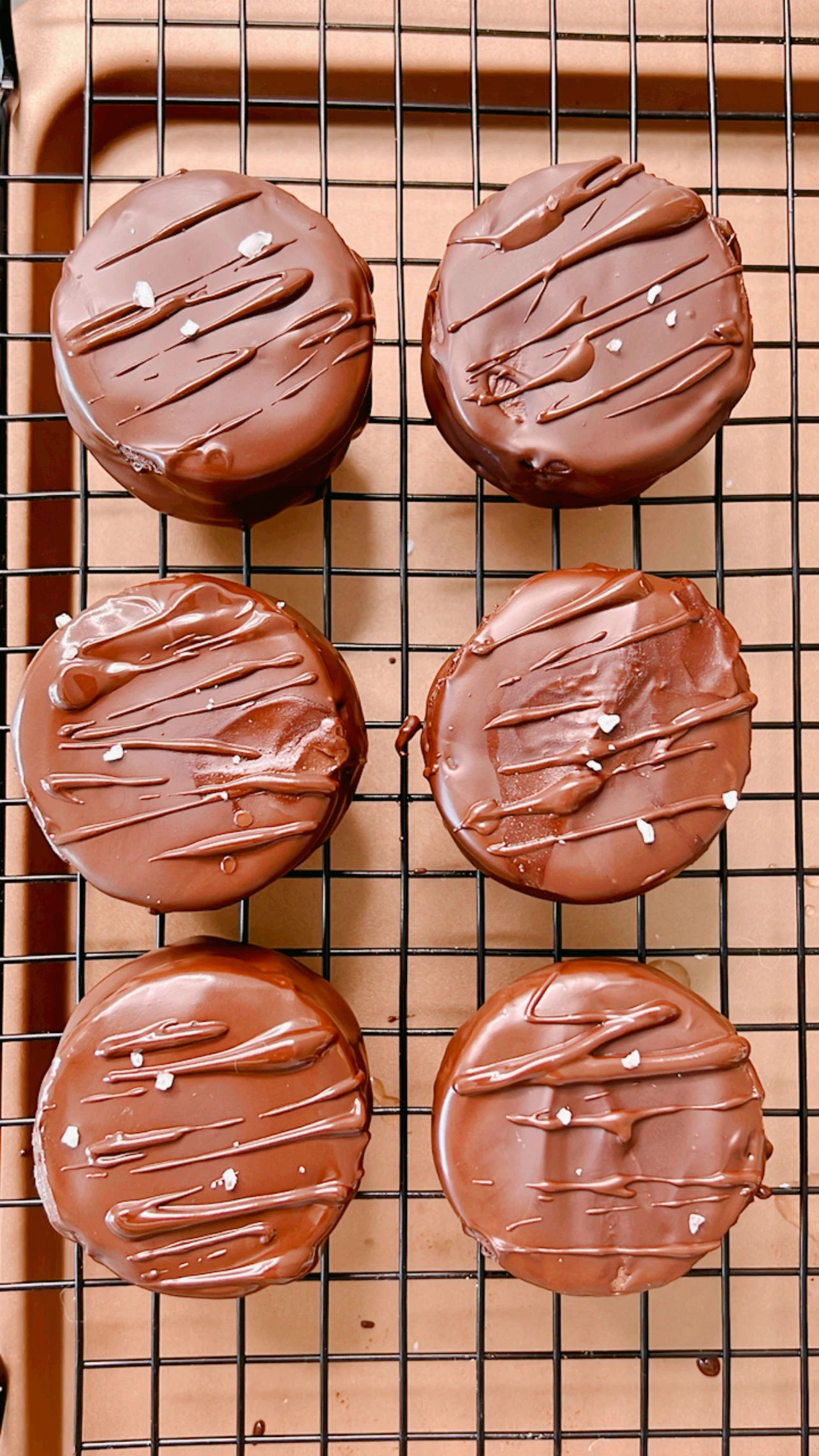 Receta alfajores chocolatosos