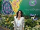 El look de Gaby Sabatini en Wimbledon, donde fue a ver la final.