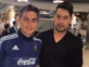 Paulo Dybala con su hermano Gustavo, su representante. 