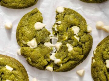 Matcha cookies con chocolate blanco: una receta perfecta para compartir con amigos