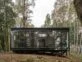 Una casa prefabricada 'escondida' en un bosque chileno