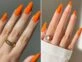 Orange nails: el color de uñas que marca tendencia en el street style