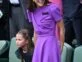 Kate Middleton y la princesa Charlotte en Wimbledon. Foto: Fotonoticias. 