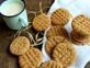 La receta de las galletitas de miel y manteca de maní, que sólo tienen 3 ingredientes