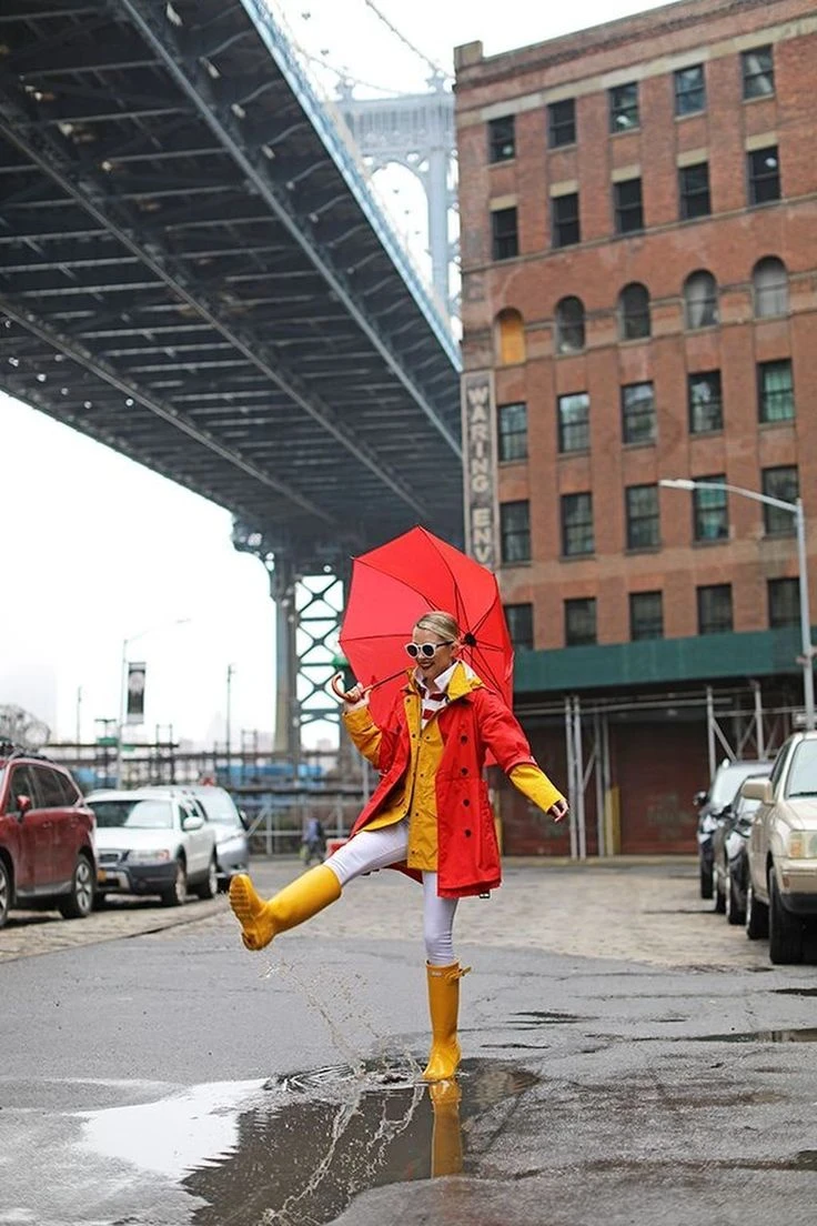 look de lluvia