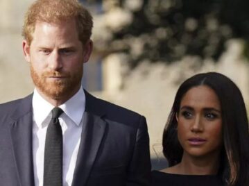 Meghan Markle y el príncipe Harry