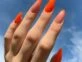 Orange nails: el color de uñas que marca tendencia en el street style