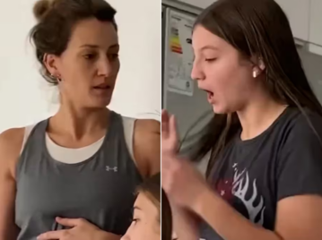 La divertida broma de Mica Viciconte a Allegra, Indiana y Sienna Cubero que se hizo viral