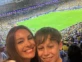 Así vivó Pampita la final de la Copa América junto a su hijo Beltrán