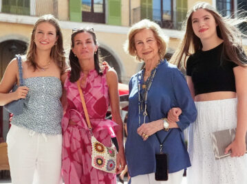 letizia y familia