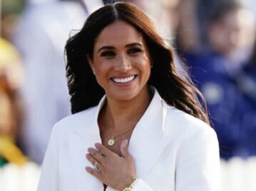 El look total white de Meghan Markle