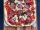 Pizza con salame