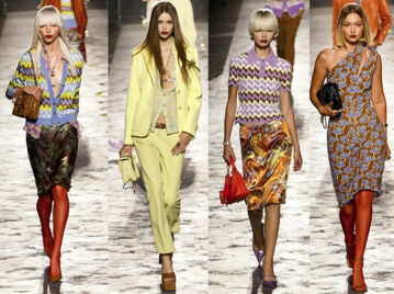 Desfile Versace, primavera verano 2025