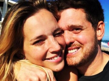 El tierno mensaje de Luisana Lopilato a Michael Bublé por su cumpleaños número 49