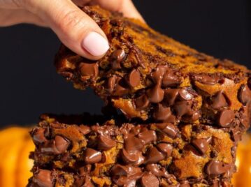 La receta del budín de chips de chocolate