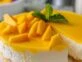 La receta de cheesecake de mango 