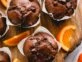 La receta de los muffins de chocolate y naranja