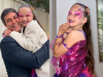 El orgullo de Mariano Martinez por su hija Alma