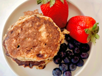 Pancakes de banana: la receta de Antonela Robledo Irigoyen