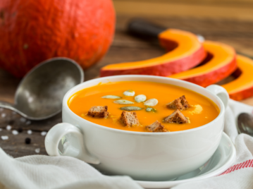 Sopa crema de calabaza la receta veggie y nutritiva para la cena