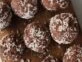 La receta de las trufas de chocolate y palta