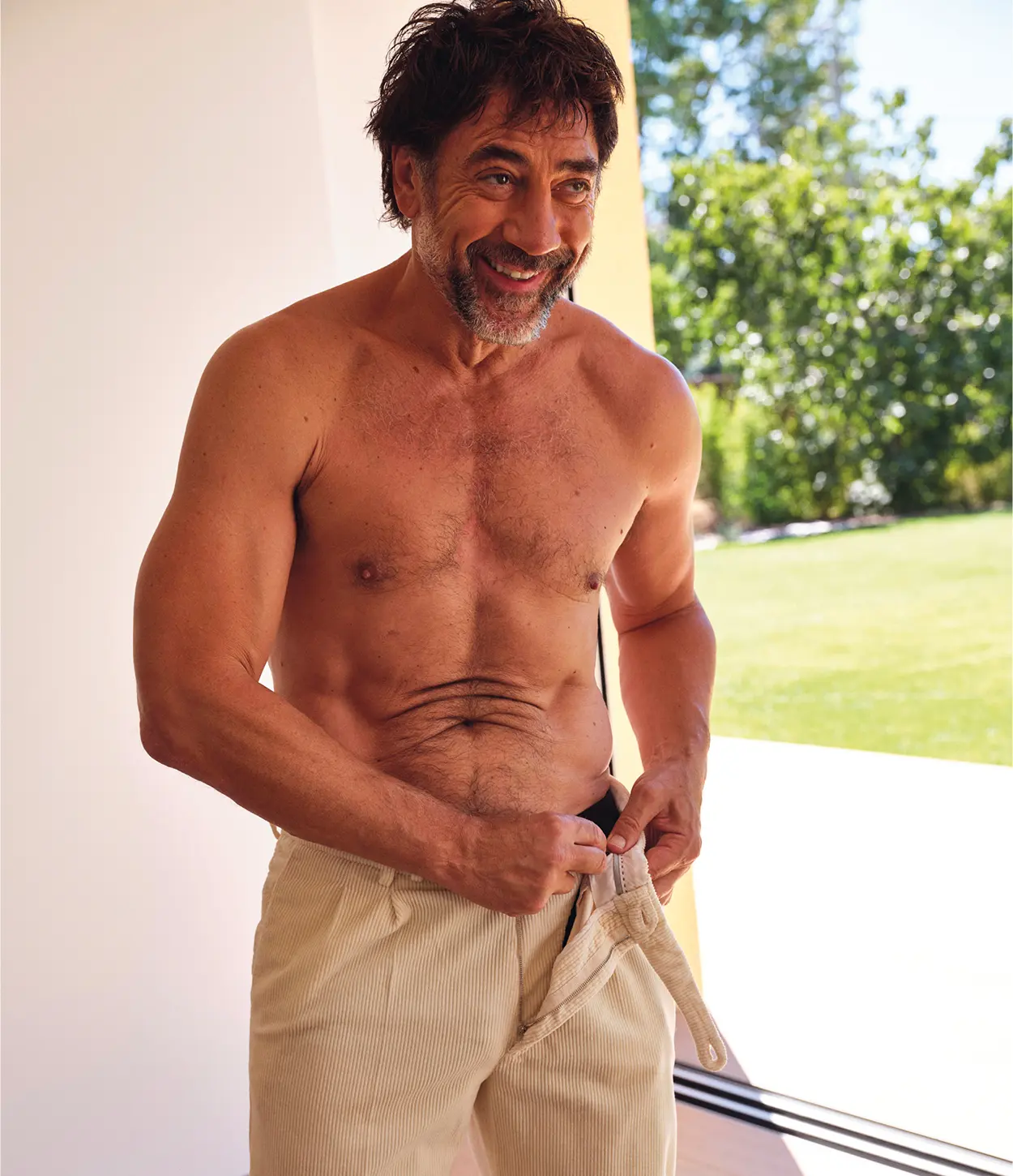 Javier Bardem by Penélope Cruz