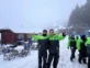 Tato Young con su hijo más chico en Bariloche, días antes de sufrir un ACV.