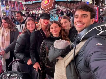 Las fotos del viaje de Nicole Neumann y su familia en Nueva York