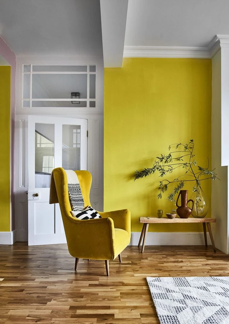 Amarillo color tendencia deco