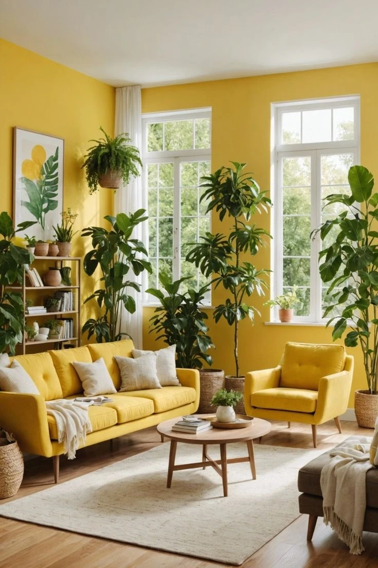 Amarillo color tendencia deco