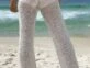 Pantalón crochet tendencia playa