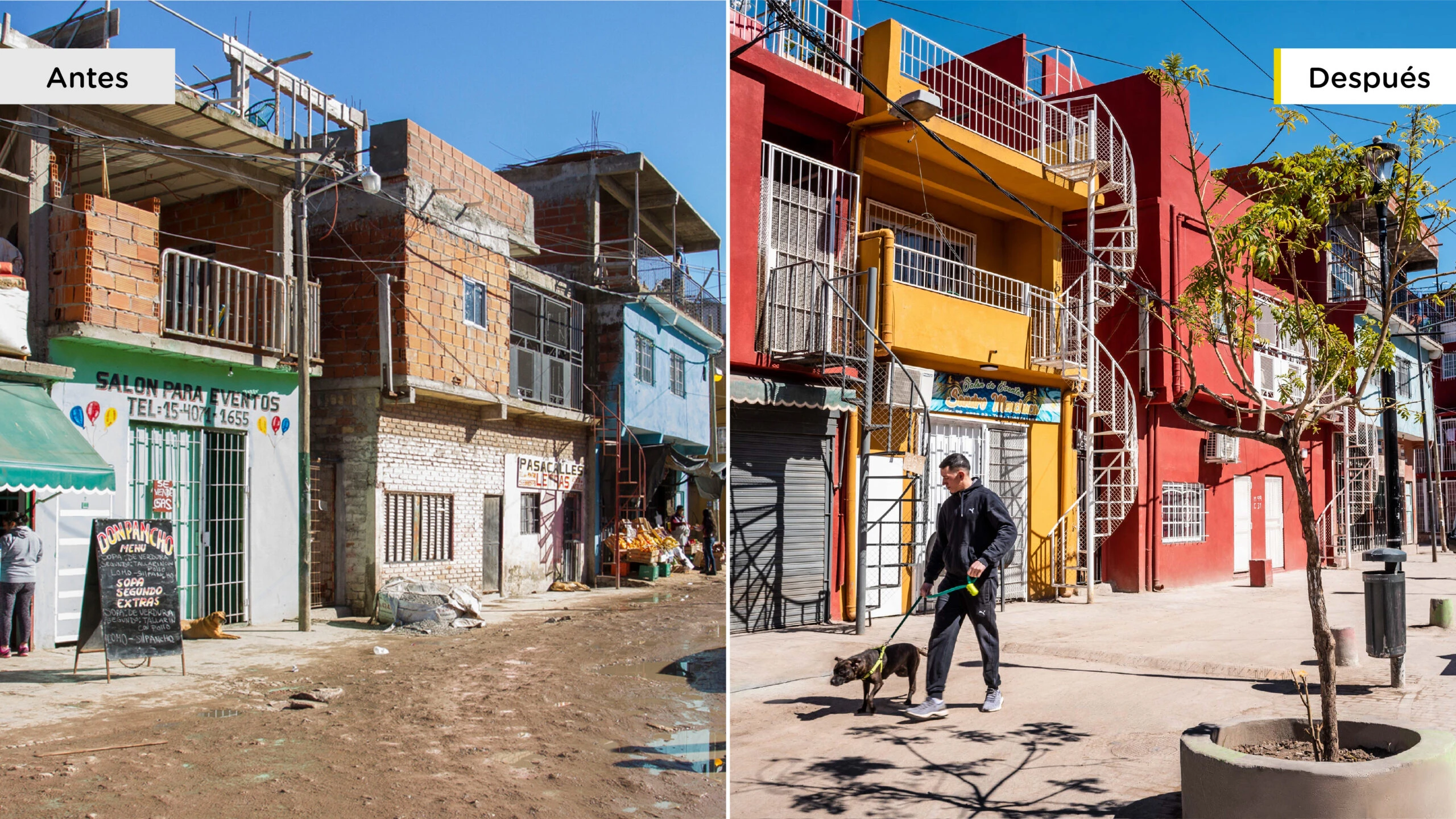 Barrio Padre Mugica ayer y hoy