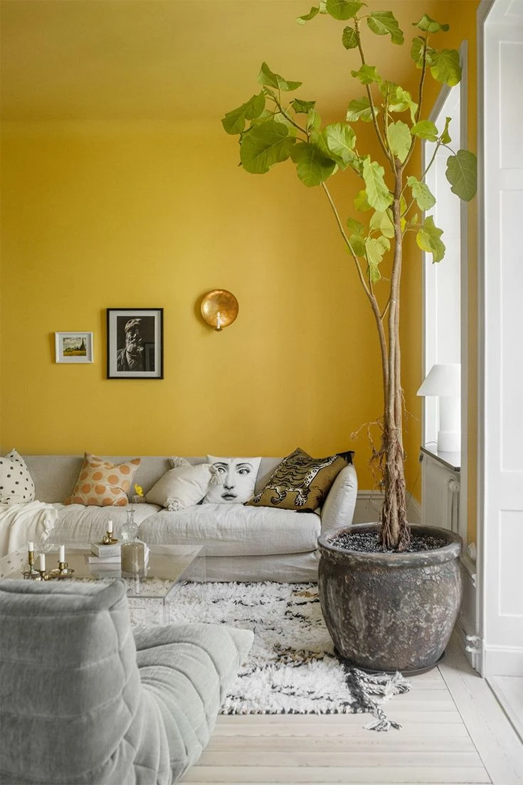 Amarillo color tendencia deco