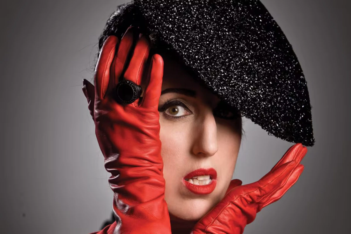 Rossy de Palma con un diseño exclusivo de Flor Tellado. 