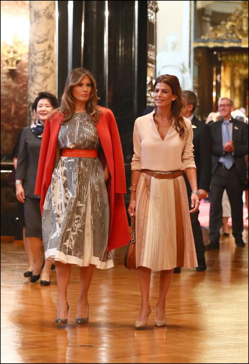 Melania Trump y Juliana Awada