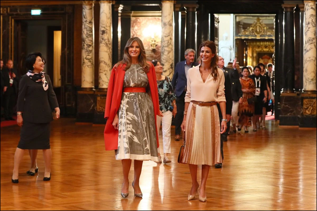 Melania Trump y Juliana Awada