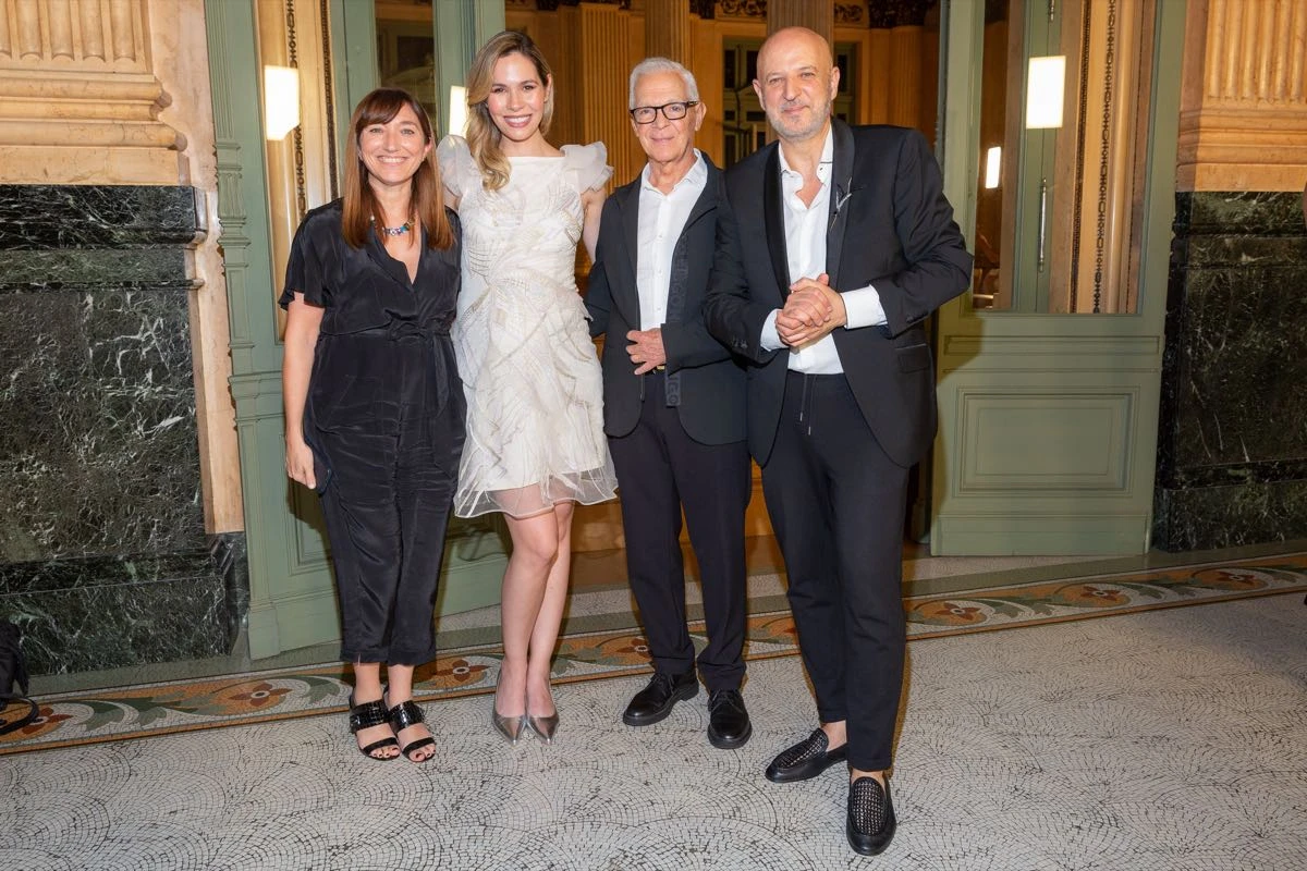 Thelma Vivoni, Directora Ejecutiva Teatro Colon, Elina Costantini < Eduardo Costantini y Fabian Zitta