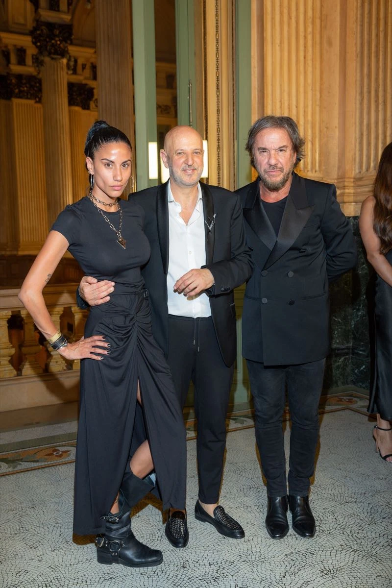 Belen Ferreira, Fanian Zitta y Claudio Cerini