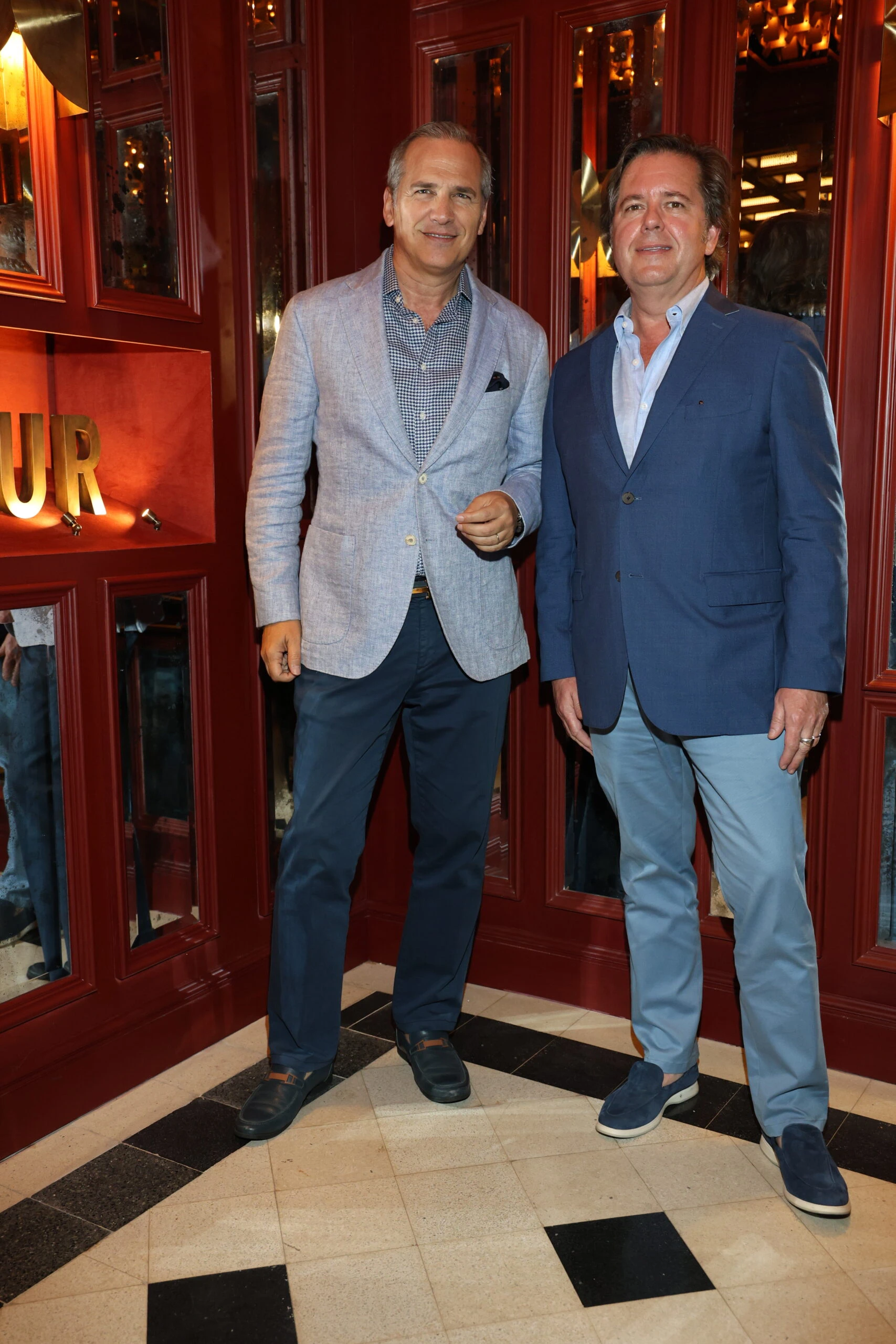 Javier Iturrioz y Leo Montes en la apertura de Albur Restaurant Concert