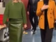 Máxima marcó tendencia con un look casual chic y ecológico