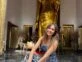 Pampita deslumbró con un vestido estampado en Tailandia