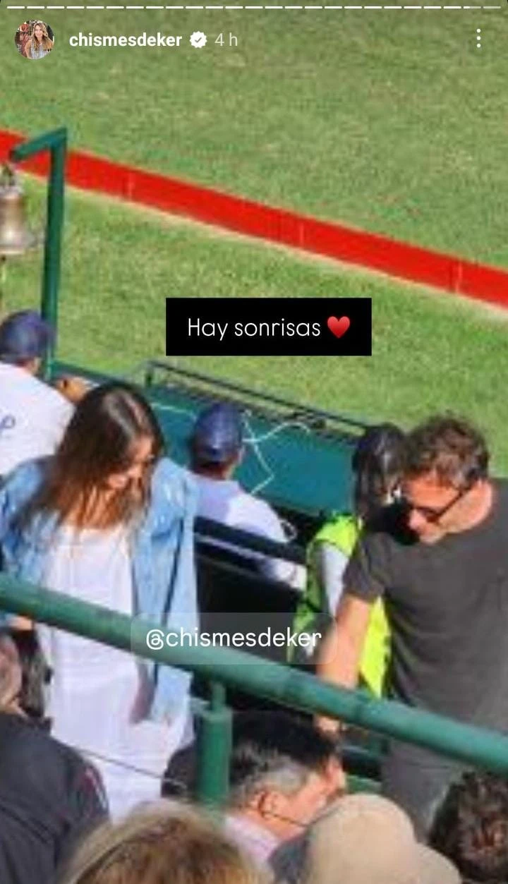 Pampita y Martín Pepa