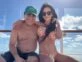 cristian castro y su novia valeria sanchez en el caribe