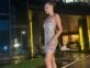 look de noche de Pampita en tailandia