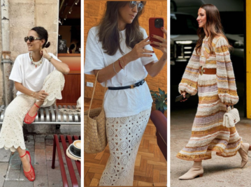 looks con prendas al crochet