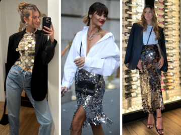 7 looks con brillos para usar en las fiestas