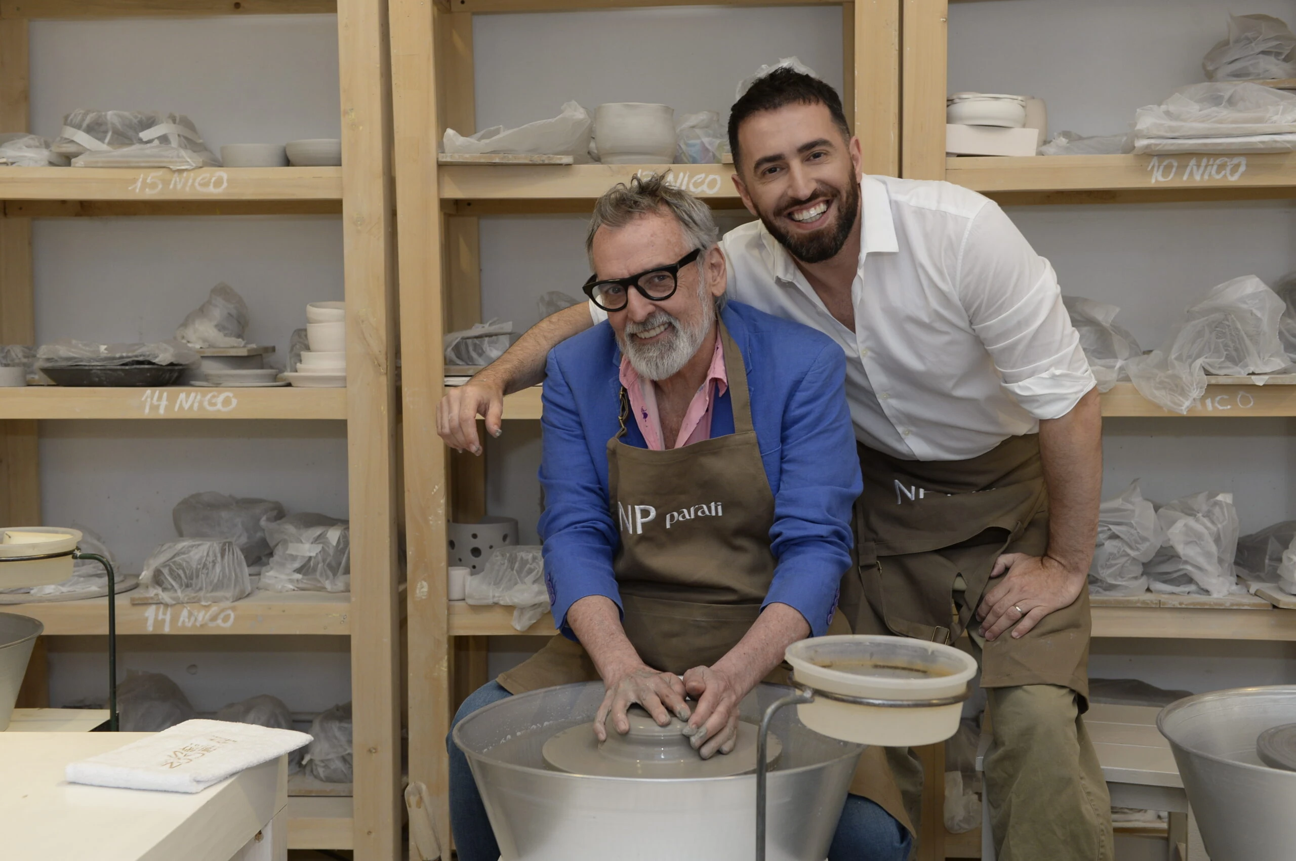 Benito Fernández y Nicolás Pottery