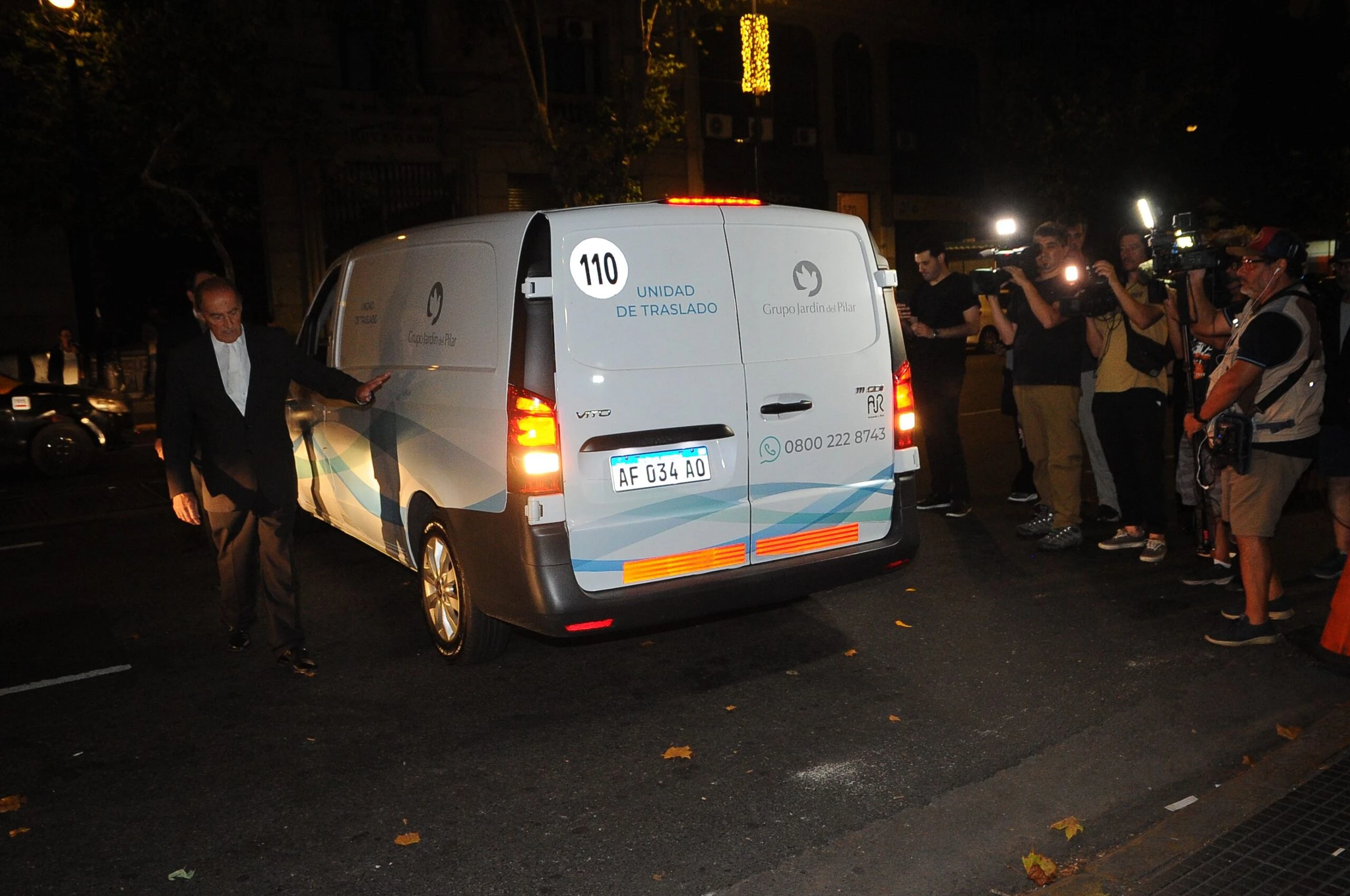 Las fotos del último adiós a Jorge Lanata en la Casa de la Cultura