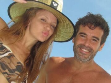 Las fotos de las vacaciones de Nicolás Cabré junto a su hija, Rufina, y Rocío Pardo en Punta Cana